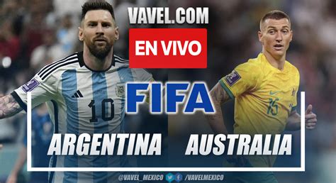 argentina vs australia amistoso online